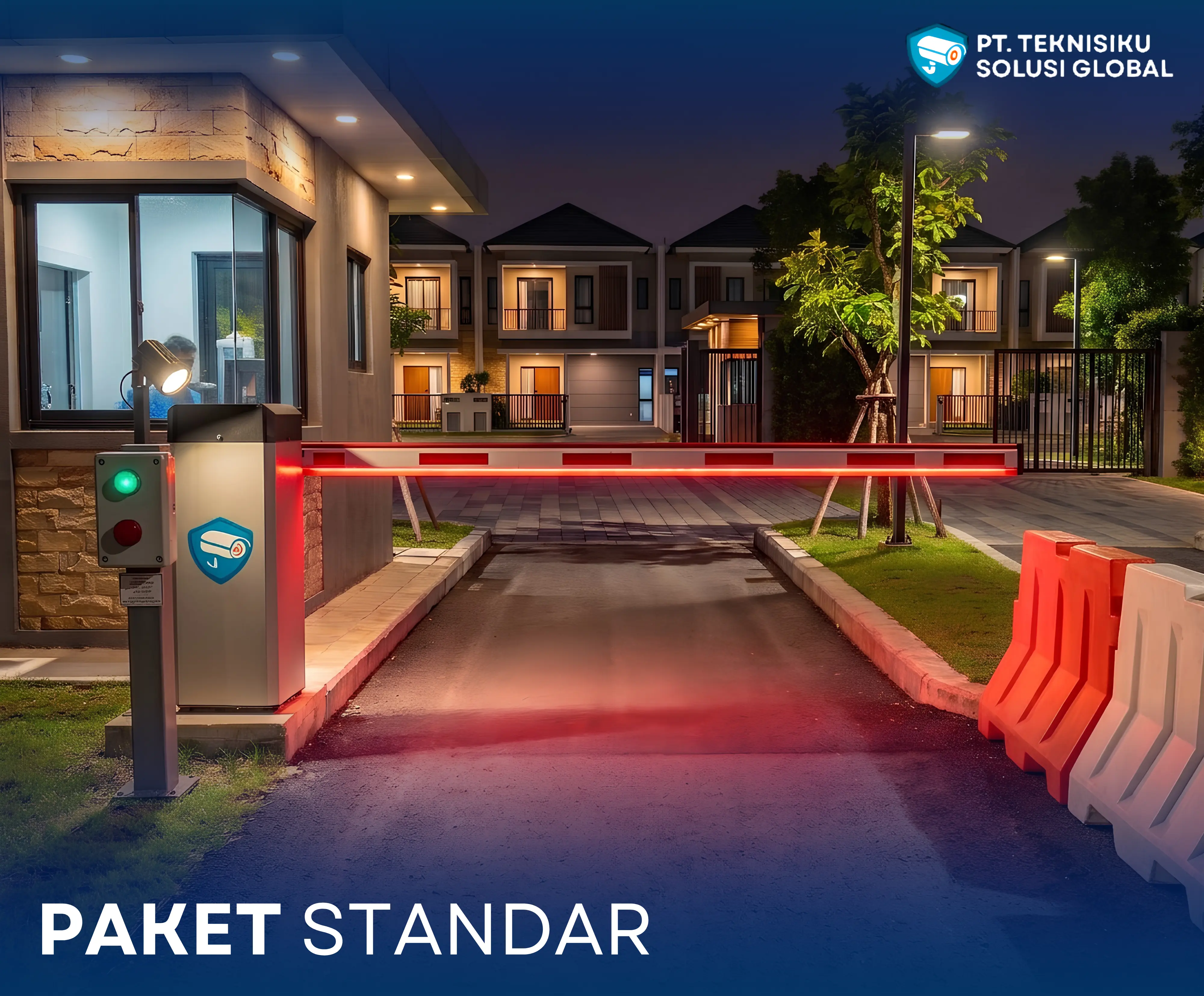 Paket Standar Barrier Gate