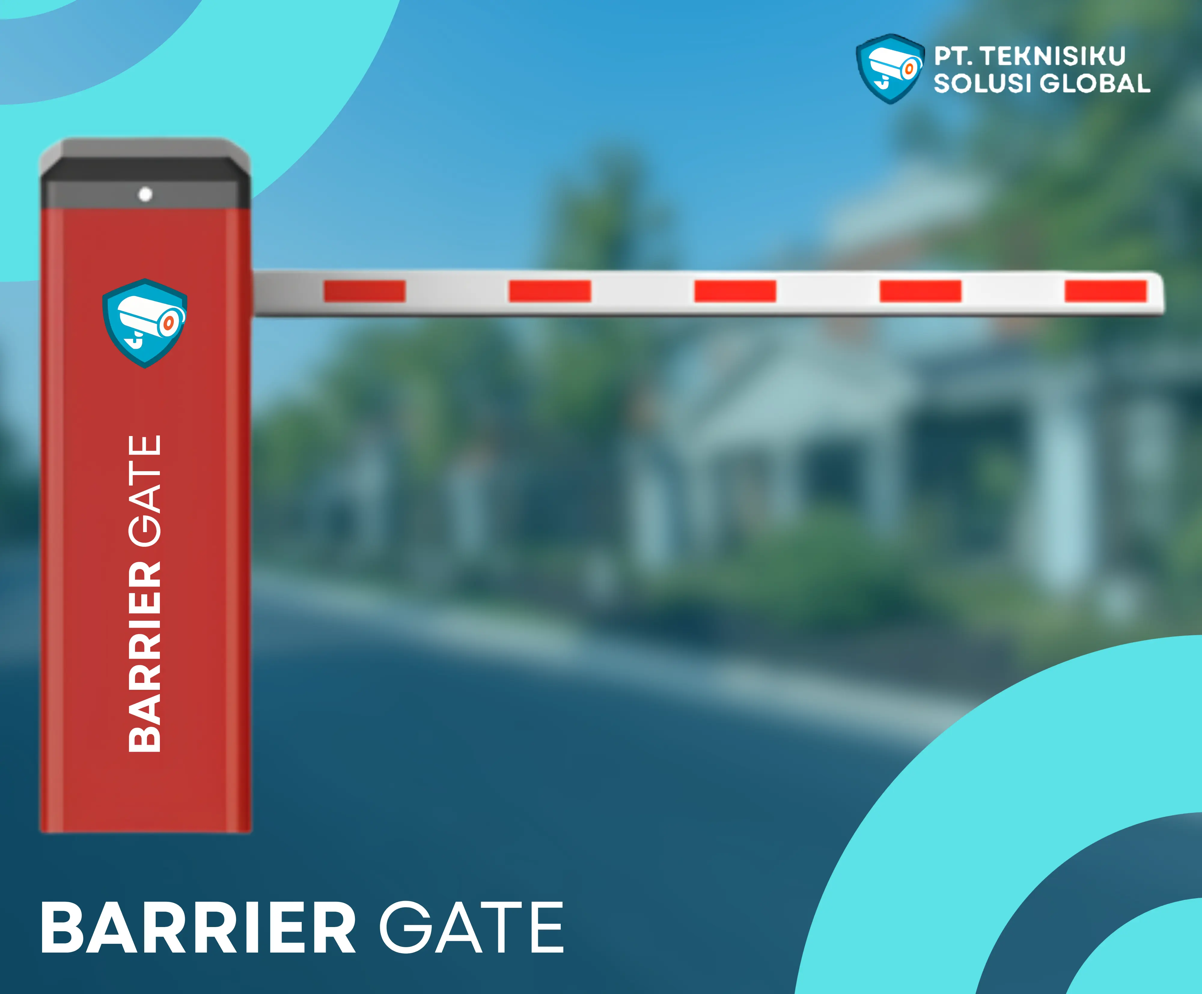 Paket Standar Barrier Gate
