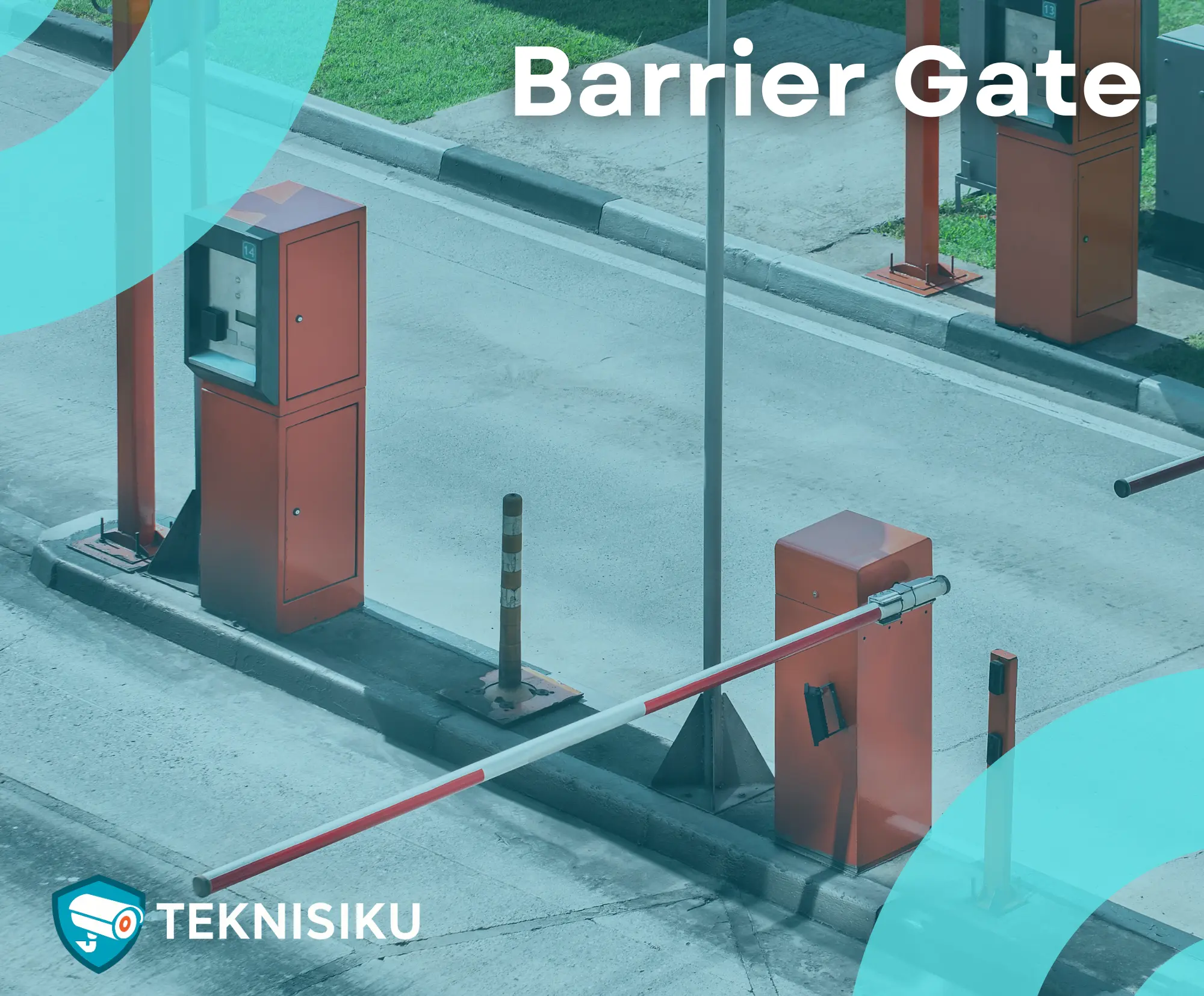 Pemasangan Barrier Gate Otomatis