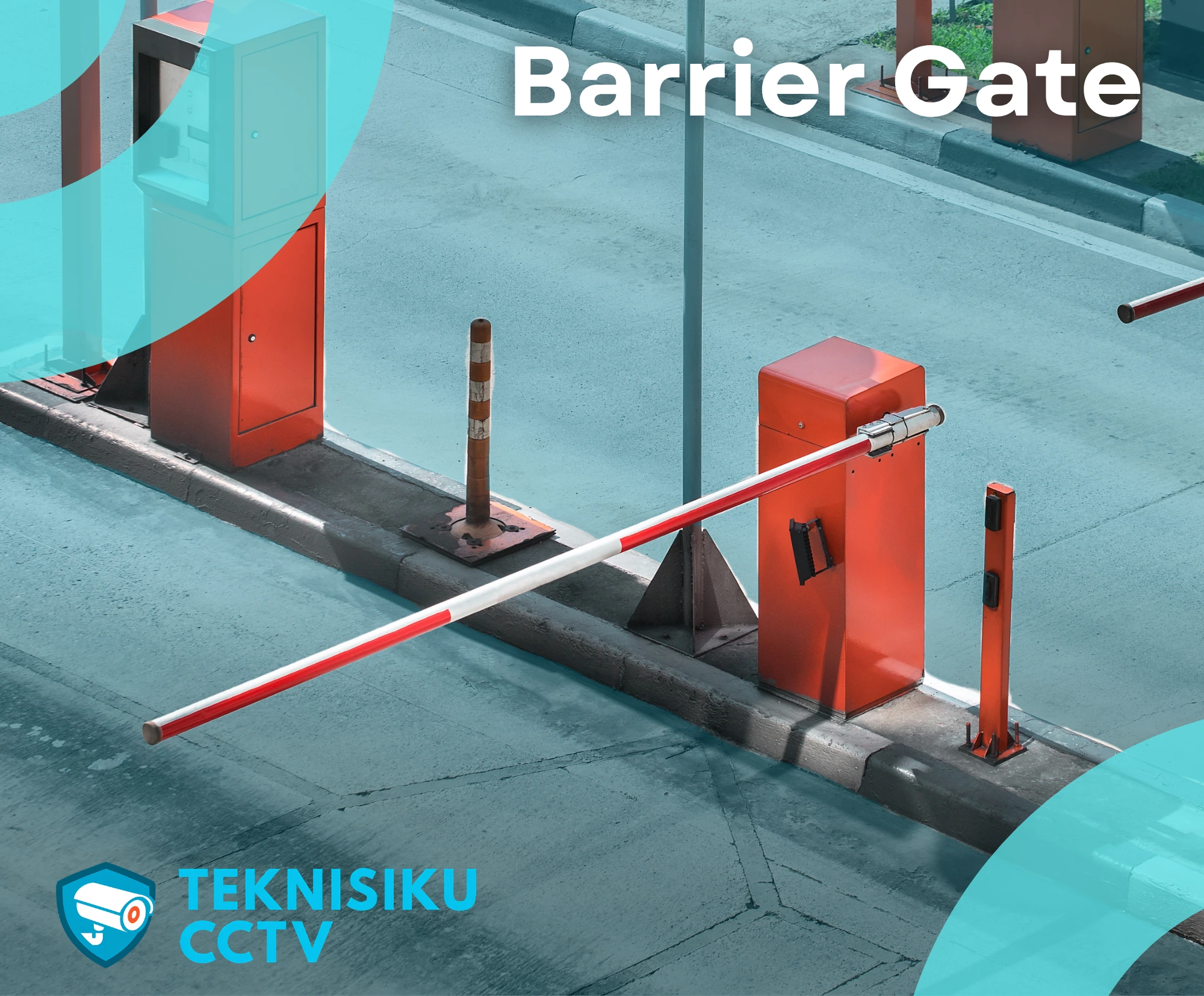 Pemasangan Barrier Gate Otomatis